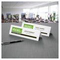 Avery Medium Embossed Tent Cards, White, 2.5 x 8.5, 2 Cards/Sheet, 50 Sheets/Box