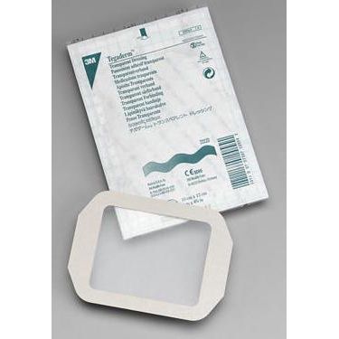 3M Tegaderm 2-3/8'' X 2-3/4'' Transparent Film Frame Style Dressings 50 by Pasteur Pharmacy
