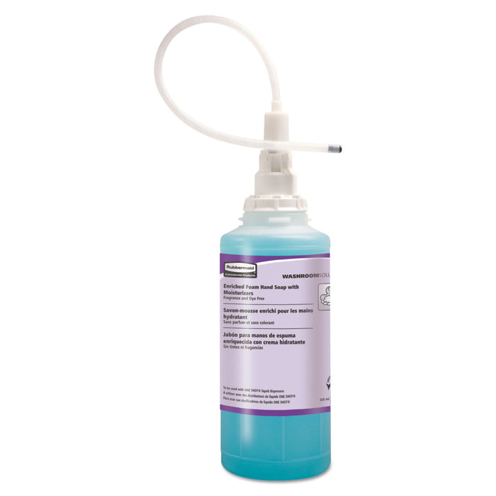 Rubbermaid Enriched Moisturizing Foam Hand Soap, Citrus Scent, 800 mL Refill, 4/Carton