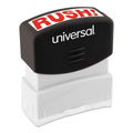 Universal Message Stamp, RUSH, Pre-Inked One-Color, Red