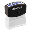 Universal Message Stamp, COPY, Pre-Inked One-Color, Blue