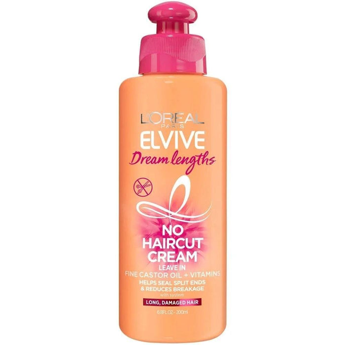 L'Oreal Paris Elvive Dream Lengths No Haircut Cream Leave In Conditioner, 6.8 Fl. Oz by Pasteur Pharmacy
