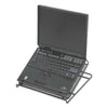 Safco Onyx Mesh Laptop Stand, 12.25" x 12.25" x 2", Black