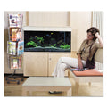 Safco Wire Rotary Display Racks, 16 Compartments, 15w x 15d x 60h, Charcoal