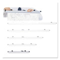 Safco Sheet File Hanging Clamps, 100 Sheets Per Clamp, 18" Length, 6/Carton
