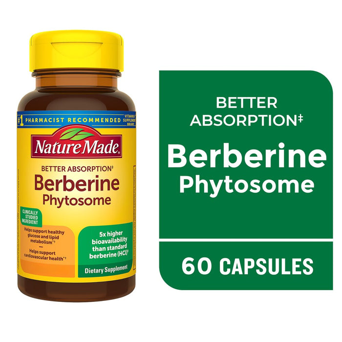 NM Berberine Phytosom Cp 550Mg 60 by Pasteur Pharmacy