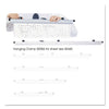 Safco Sheet File Hanging Clamps, 100 Sheets Per Clamp, 42" Length, 6/Carton