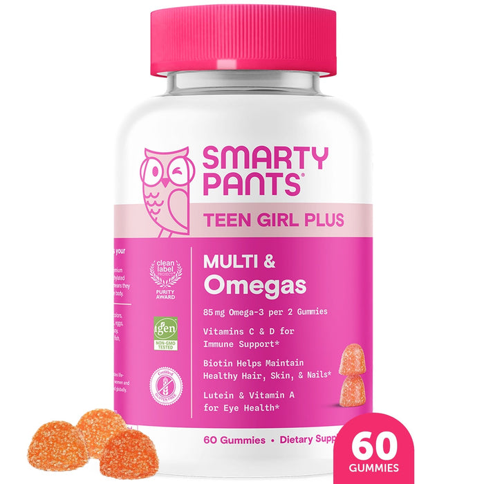 SmartyPants Teen Girl Multi And Omegas Gummies by Pasteur Pharmacy