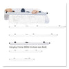 Safco Sheet File Hanging Clamps, 100 Sheets Per Clamp, 30" Length, 6/Carton