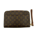Louis Vuitton Monogram Canvas Orsay Clutch Brown #2829 by Bolt Boutique