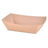 SCT Eco Food Trays, 1 lb Capacity, Brown Kraft, Paper, 1,000/Carton