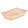SCT Eco Food Trays, 5 lb Capacity, Brown Kraft, Paper, 500/Carton