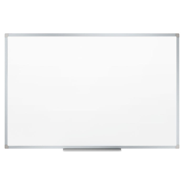 Mead Dry-Erase Board, Melamine Surface, 72 x 48, Silver Aluminum Frame