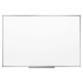 Mead Dry-Erase Board, Melamine Surface, 36 x 24, Silver Aluminum Frame