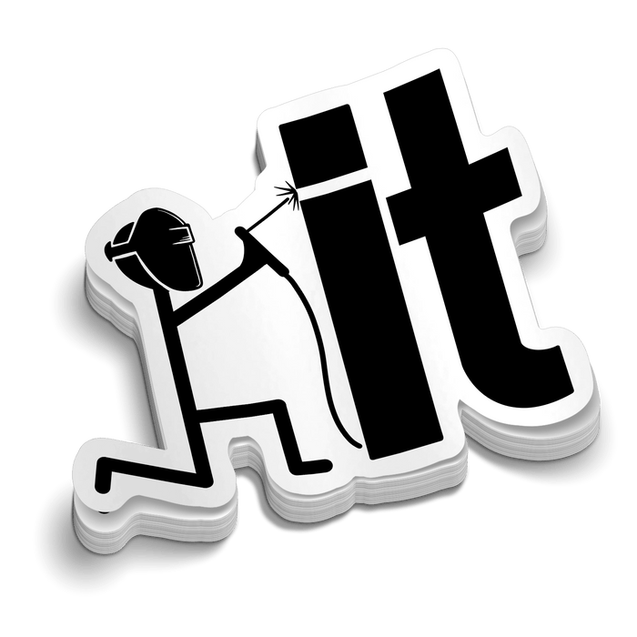 Weld It - Hard Hat Decal by Armed American Supply