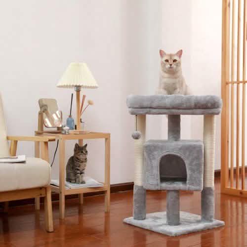 28.4" Cat Tree for Indoor Cats Tower by DailySale