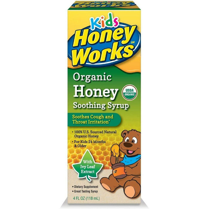Honey Works Kids Organic: Soothing Syrup (Day & Night Options) by Pasteur Pharmacy