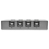 Tripp Lite USB 2.0 Printer/Peripheral Sharing Switch, 4 Ports