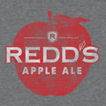 Redd's Apple Ale Logo T-Shirt - Gray by Tee Luv