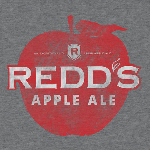 Redd's Apple Ale Logo T-Shirt - Gray by Tee Luv