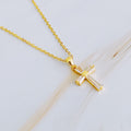My Dear Crystal Cross Necklace
