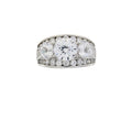 Cubic Zirconium CZ SS Bridal Sterling Silver by Bids.com