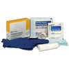 First Aid Only Small Wound Dressing Kit, Includes Gauze, Tape, Gloves, Eye Pads, Bandages