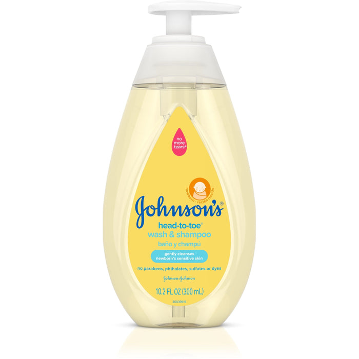 Johnson's Head-To-Toe Tearless Gentle Baby Wash & Shampoo, 10.2 Fl. Oz by Pasteur Pharmacy