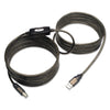 Tripp Lite USB 2.0 Active Repeater Cable, A to B (M/M), 25 ft, Black