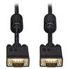 Tripp Lite VGA Coaxial High-Resolution Monitor Cable with RGB Coaxial, 50 ft, Black