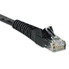 Tripp Lite CAT6 Gigabit Snagless Molded Patch Cable, 25 ft, Black