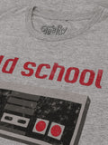 Old School T-Shirt - Gray by Tee Luv