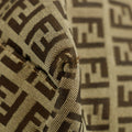 Fendi Khaki Zucchino Canvas FF Shoulder Bag #2855 by Bolt Boutique
