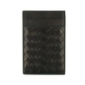Bottega Veneta Intrecciato Black Money Clip Wallet #2857 by Bolt Boutique