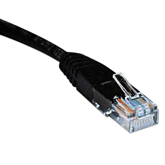 Tripp Lite CAT5e 350 MHz Molded Patch Cable, 7 ft, Black