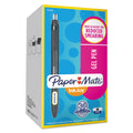 Paper Mate InkJoy Gel Pen, Retractable, Medium 0.7 mm, Black Ink, Black Barrel, 36/Pack