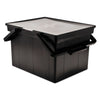 Advantus Companion Portable File, Letter/Legal Files, 17" x 14" x 11", Black