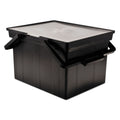 Advantus Companion Portable File, Letter/Legal Files, 17" x 14" x 11", Black