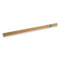 Quartet Bulletin Bar I Natural Cork Bulletin, 24 x 1, Brown, Silver Aluminum Frame