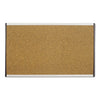 Quartet ARC Frame Cork Cubicle Board, 18 x 30, Tan, Aluminum Frame