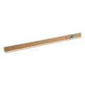 Quartet Bulletin Bar Natural Cork Bulletin, 36 x 1, Brown, Silver Aluminum Frame