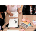 Post-it Pads in Supernova Neon Collection Colors, 3" x 3", 90 Sheets/Pad, 5 Pads/Pack