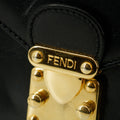 Fendi Black Leather 2Way Shoulder Bag #2867 by Bolt Boutique