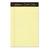 Ampad Gold Fibre Quality Writing Pads, Medium/College Rule, 50 Canary-Yellow 5 x 8 Sheets, Dozen