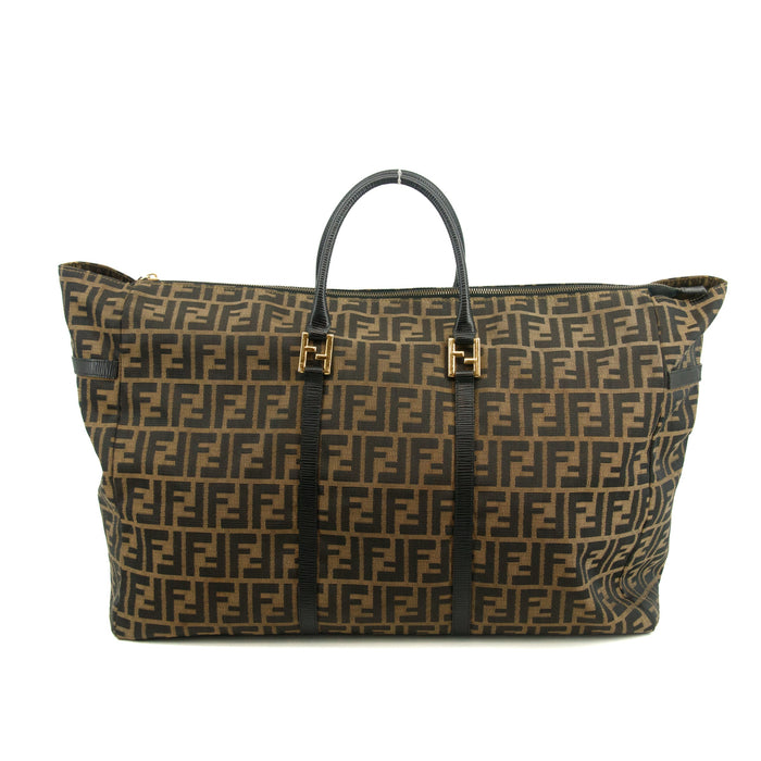 Fendi Zucca Monogram XXL Jumbo Boston Bag #2869 by Bolt Boutique