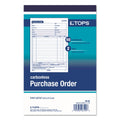 TOPS Purchase Order Book, Two-Part Carbonless, 5.56 x 8.44, 1/Page, 50 Forms