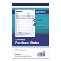 TOPS Purchase Order Book, Three-Part Carbonless, 5.56 x 8.44, 1/Page, 50 Forms