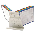 Durable VARIO Reference Desktop System, 20 Panels, Assorted Borders and Panels