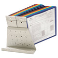 Durable VARIO Reference Desktop System, 20 Panels, Assorted Borders and Panels