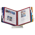 Durable VARIO Pro Desktop Reference System, 10 Panels, Legal, Assorted Borders and Panels